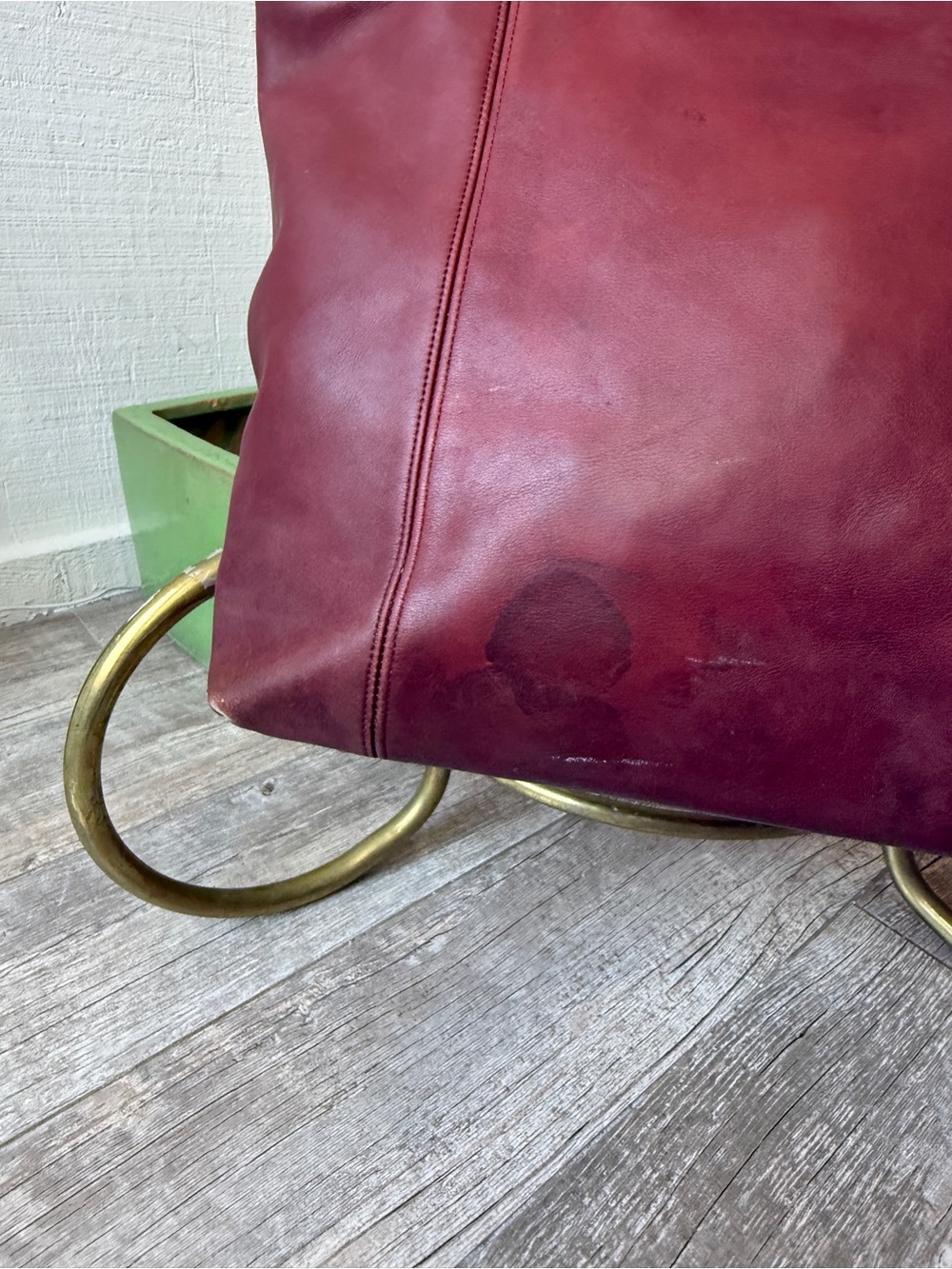 VTG Coach Light Tote | No. 4065 | Very Well  Loved | Wine | Late 80s - Early 90s - Picture 4 of 16